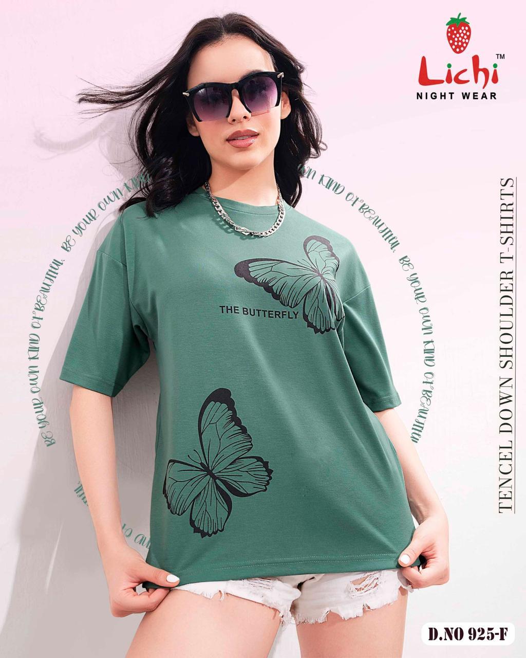 Design 925 Lichi Tencil Women Tshirt Supplier Ahmedabad