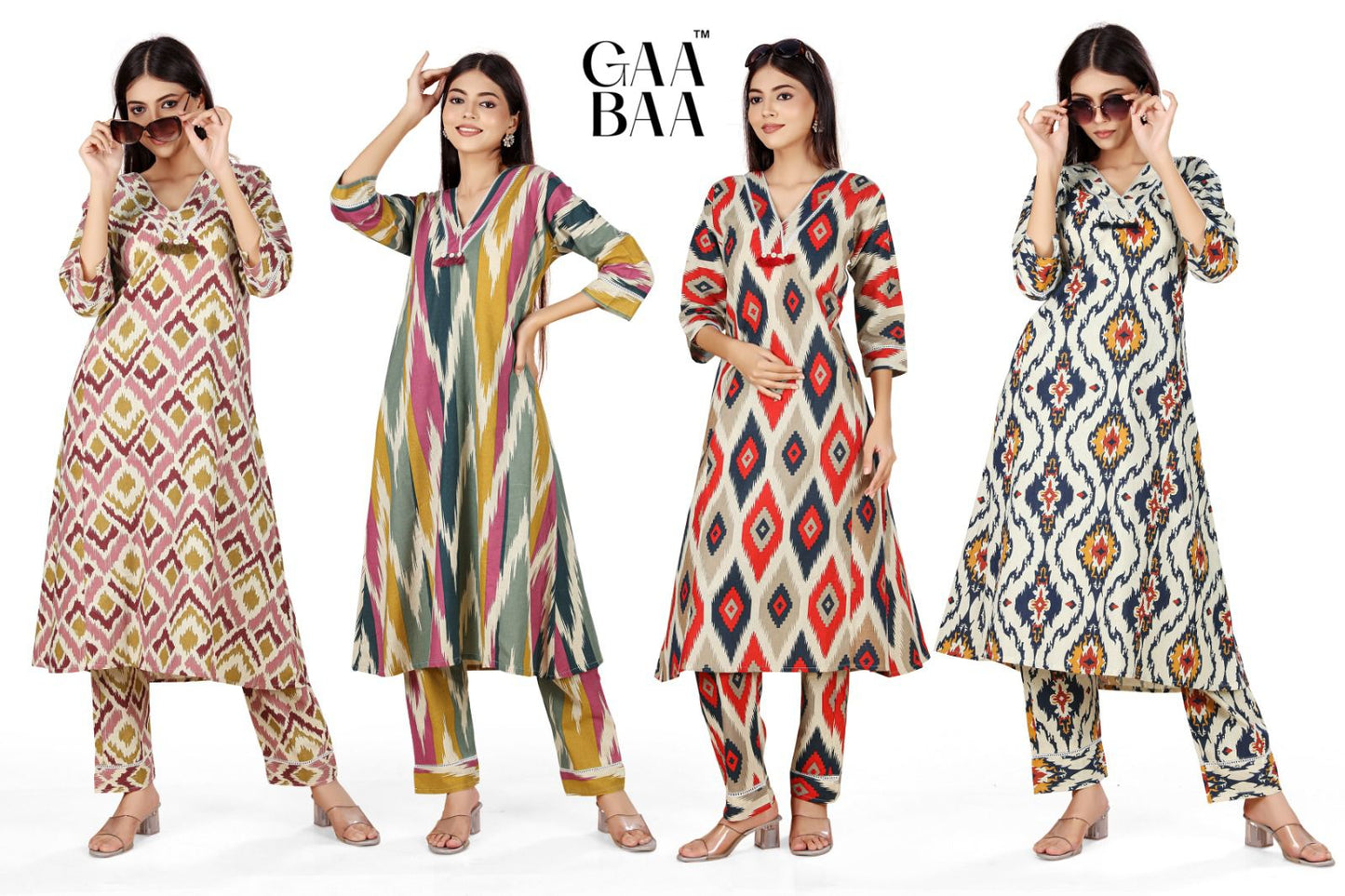 Design 929 Gaabaa Cotton Co Ord Set Manufacturer