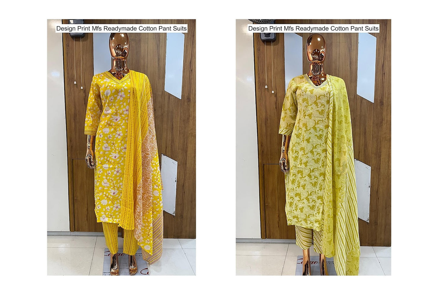 Design Print Mfs Readymade Cotton Pant Suits Manufacturer