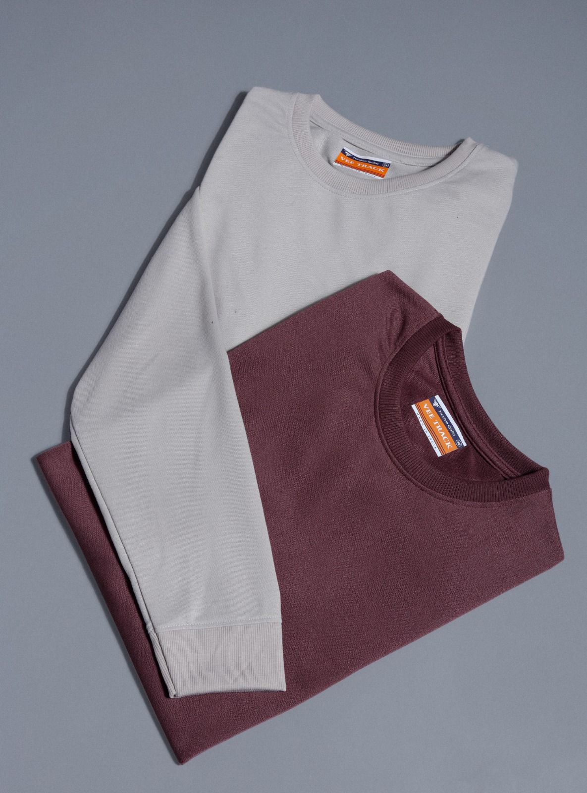 Design V2058 Vee Track Cotton Looper Mens Tshirts Wholesaler Ahmedabad