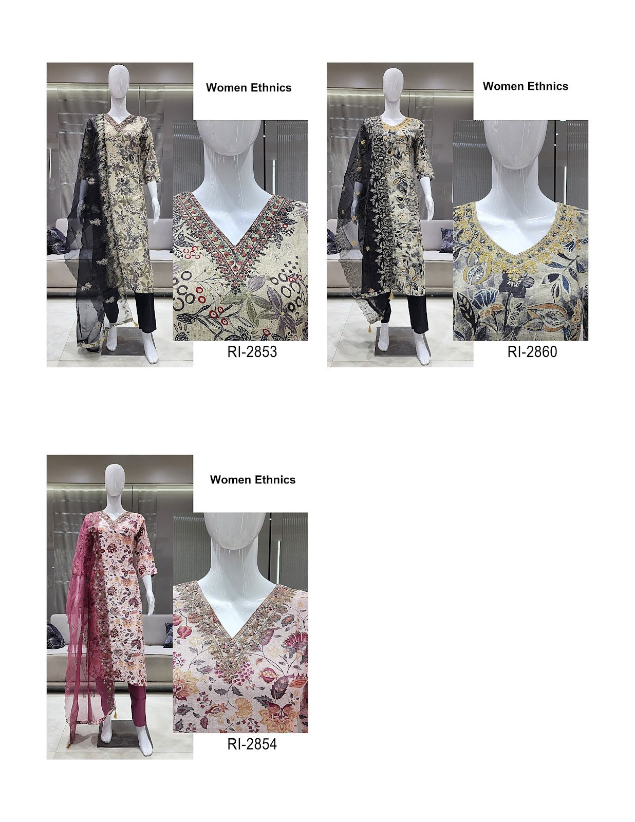 Designer Neck 0907 Women Ethnics Vertican Readymade Pant Style Suits Supplier India