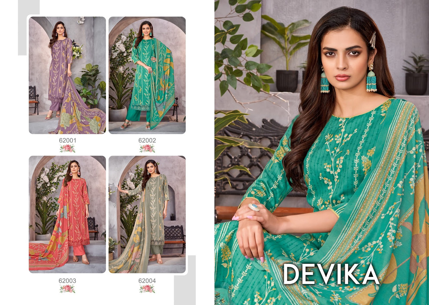 Devika Vp Jaam Cotton Pant Style Suits Wholesaler India