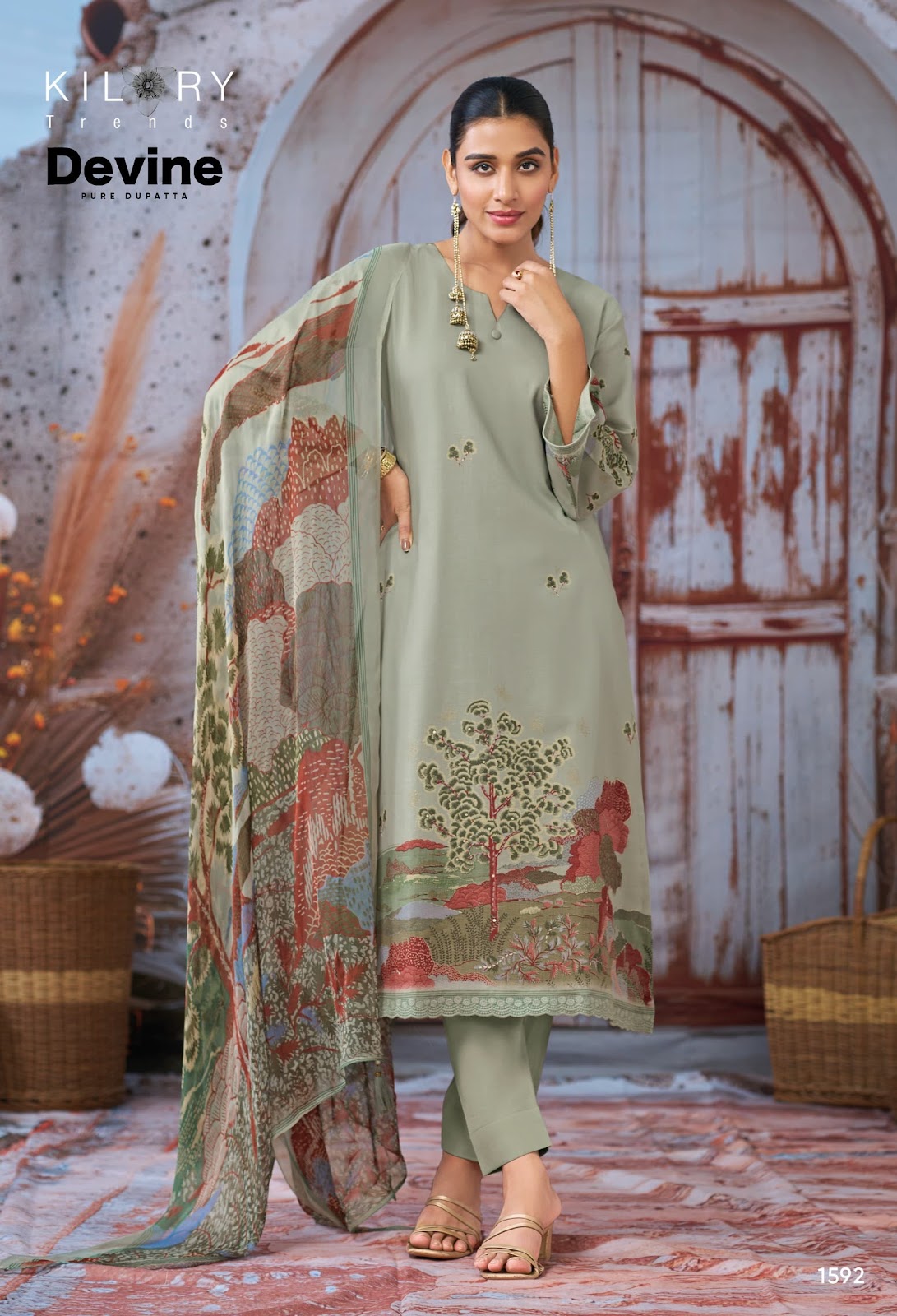 Devine Kilory Pure Cotton Pant Style Suits Wholesale Rate