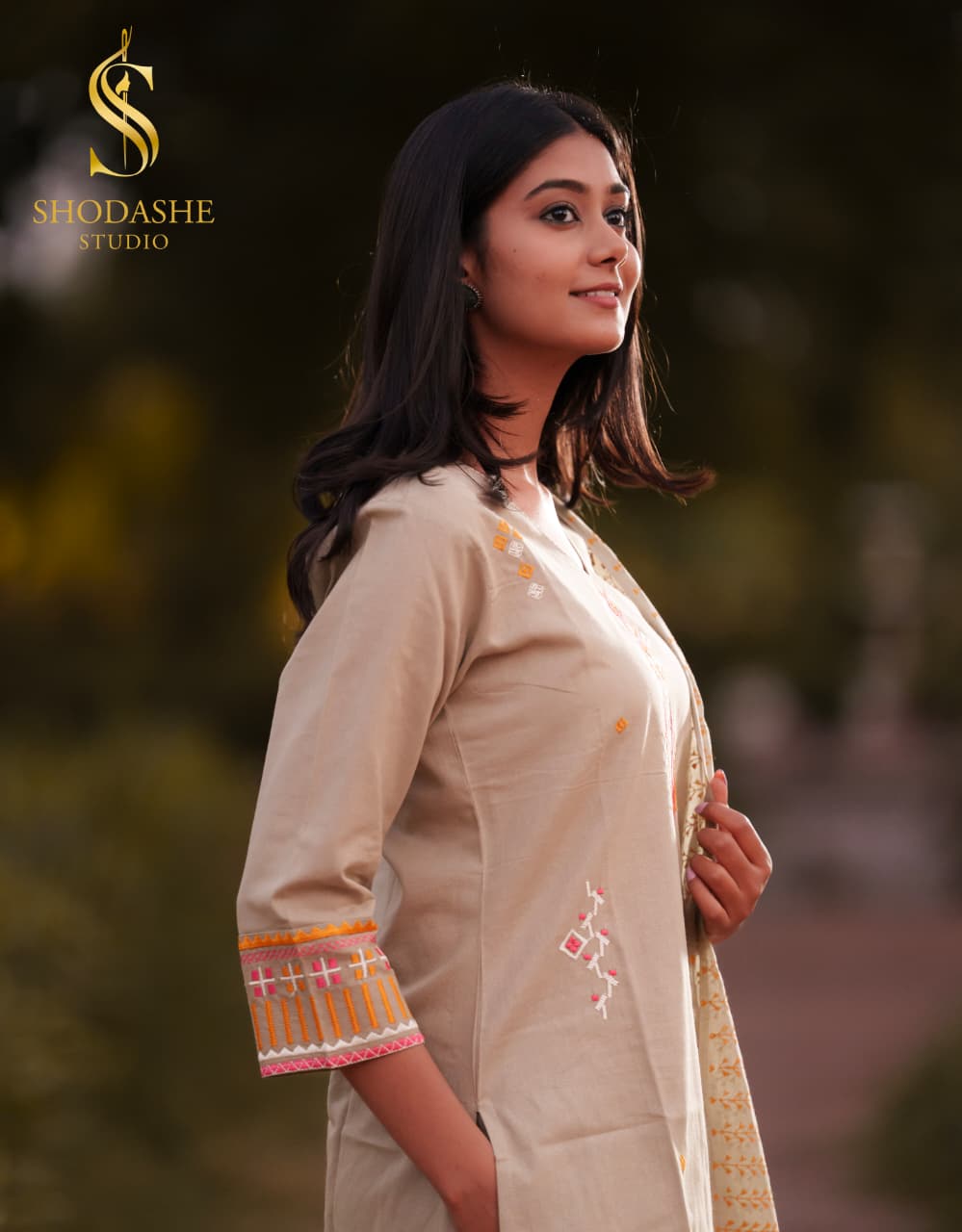 Devki Shodashe Studio Premium Linen Readymade Pant Style Suits Wholesale Price