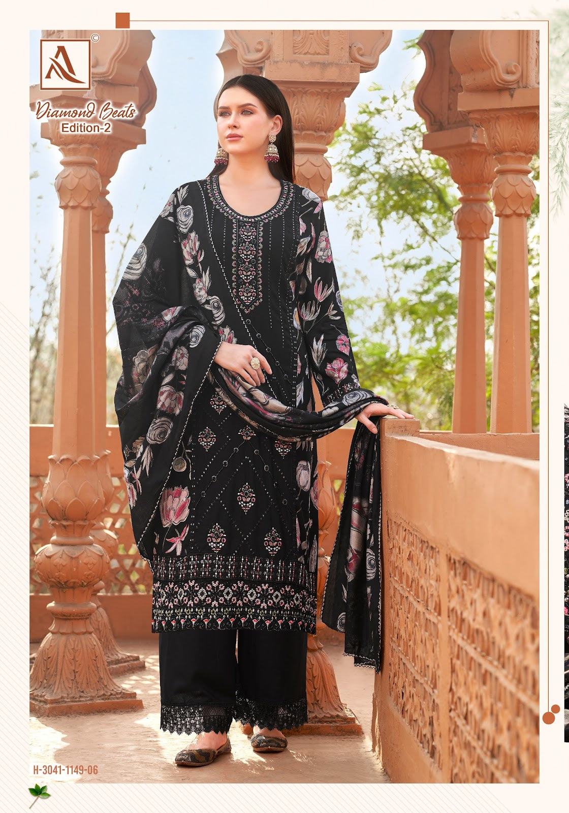 Diamond Beats Edition 2 Alok Viscose Reyon Karachi Salwar Suits Supplier India