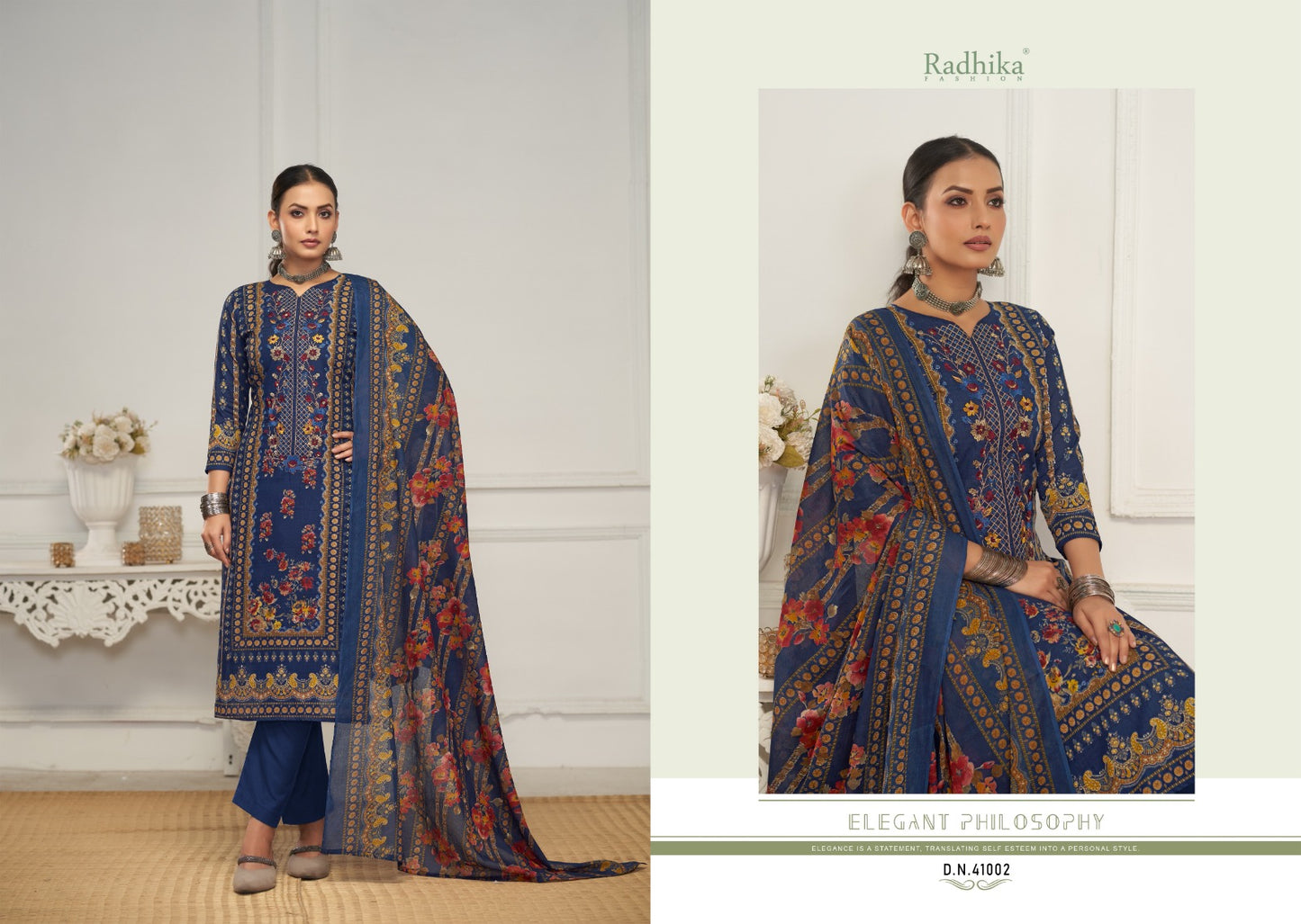 Dilbhag Radhika Fashion Azara Lawn Cotton Karachi Salwar Suits Wholesale Price