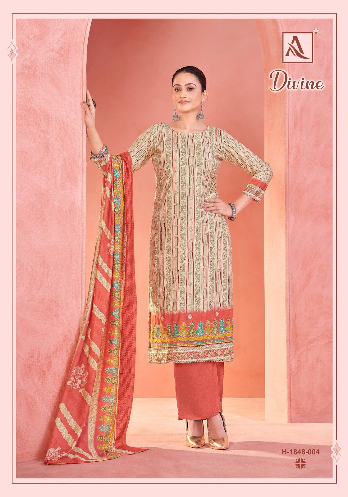Divine Alok Modal Karachi Salwar Suits Wholesale