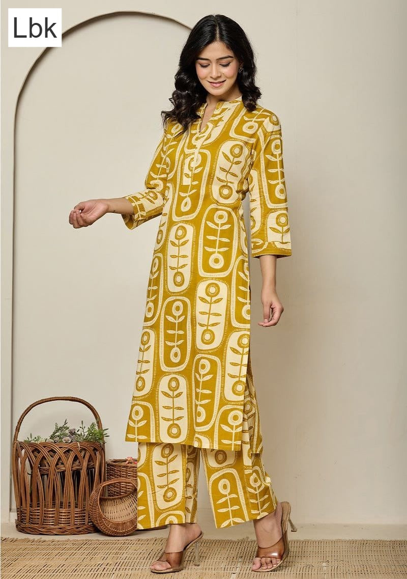 Divya Vol 2 Lbk Rayon Kurti Plazzo Set Supplier Ahmedabad