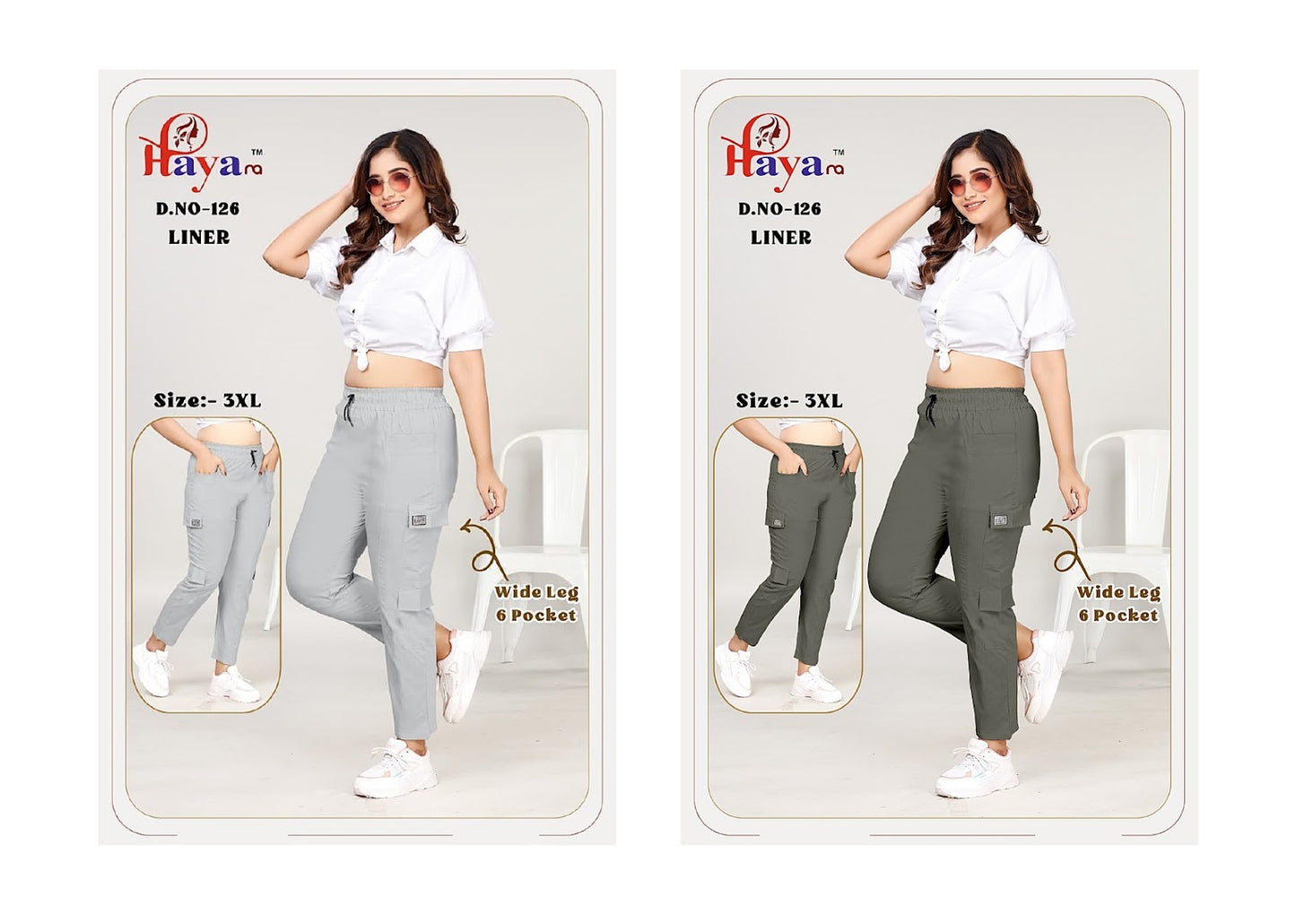 Dno 126 Haya Wide Leg Hanso Women Pants Manufacturer