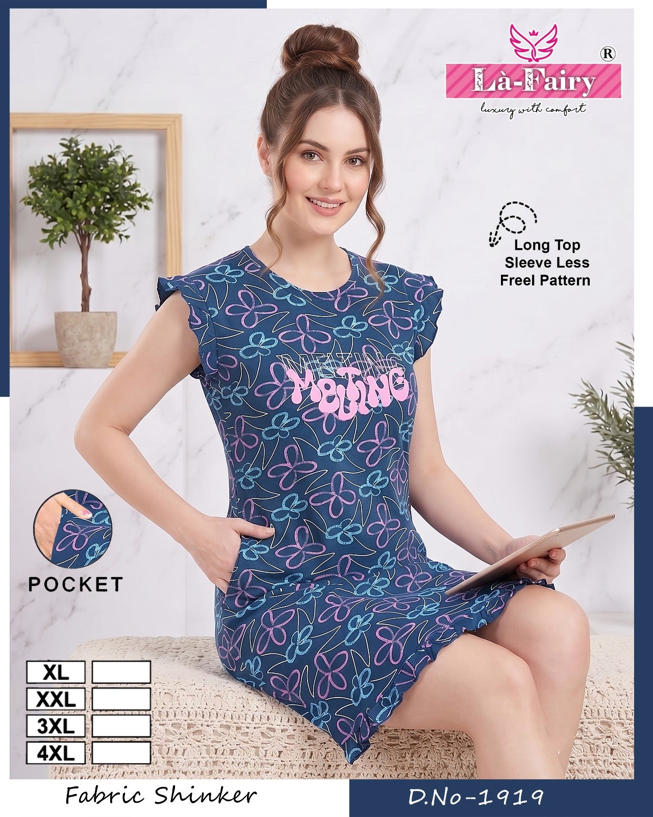 Dno 1919 La Fairy Sinker Designer Long Top Wholesaler