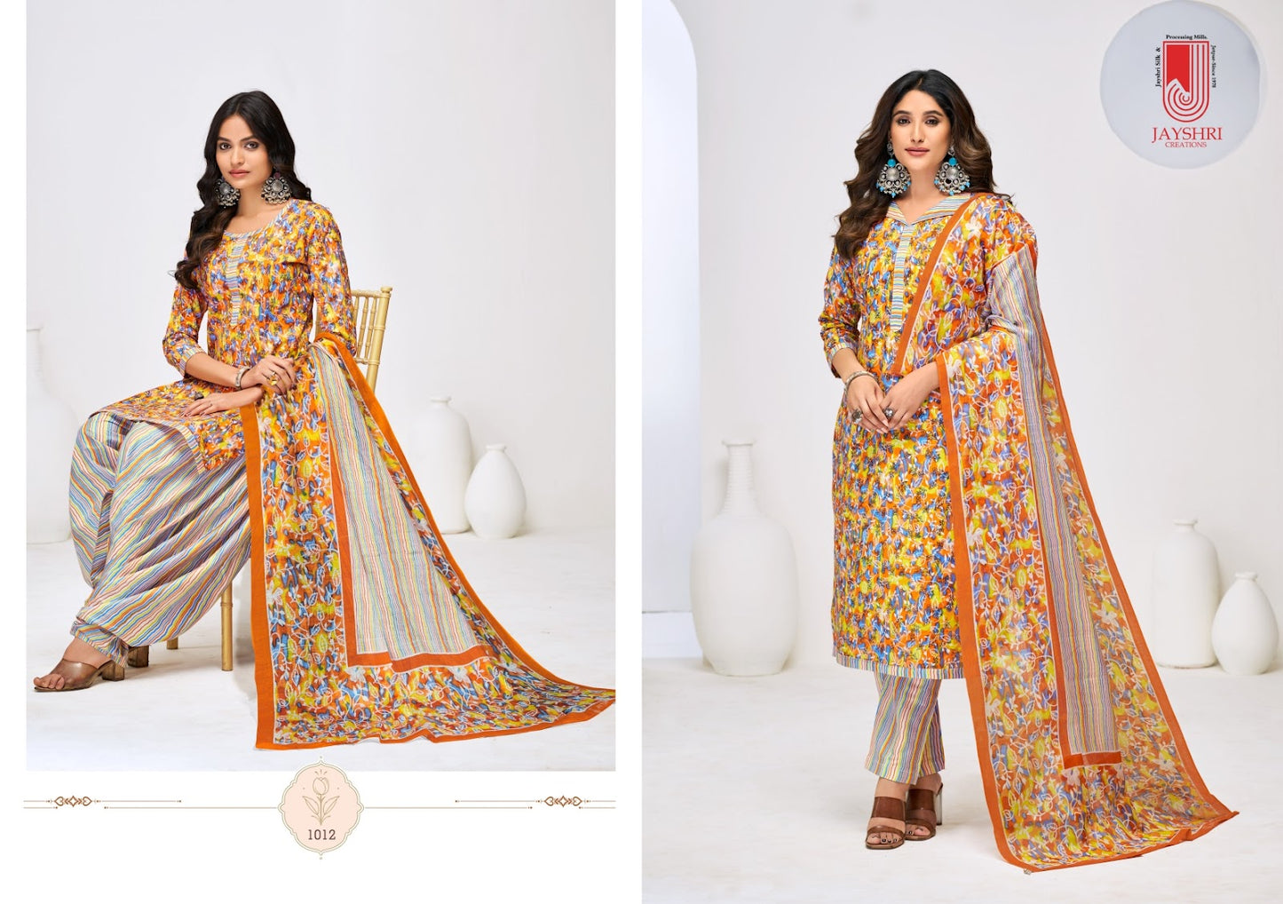 Dolphine Jayshri Creation Readymade Cotton Pant Suits Wholesale Price