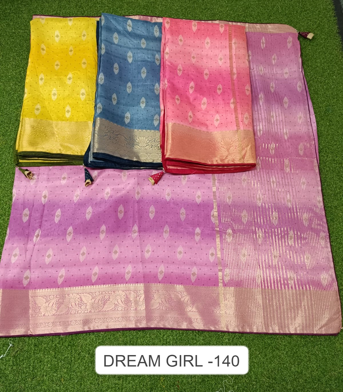 Dream Girl 140 Kalpveli Soft Dola Sarees