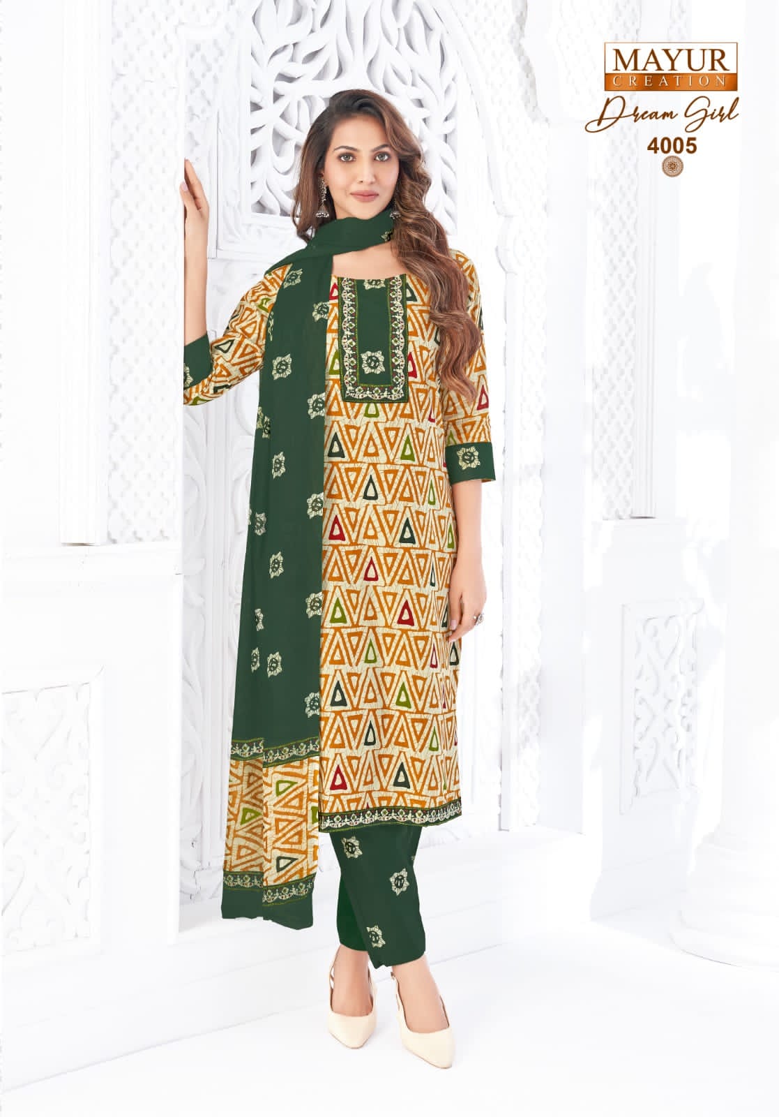 Dream Girl Vol 4 Mayur Creation Readymade Cotton Pant Suits Wholesale Price