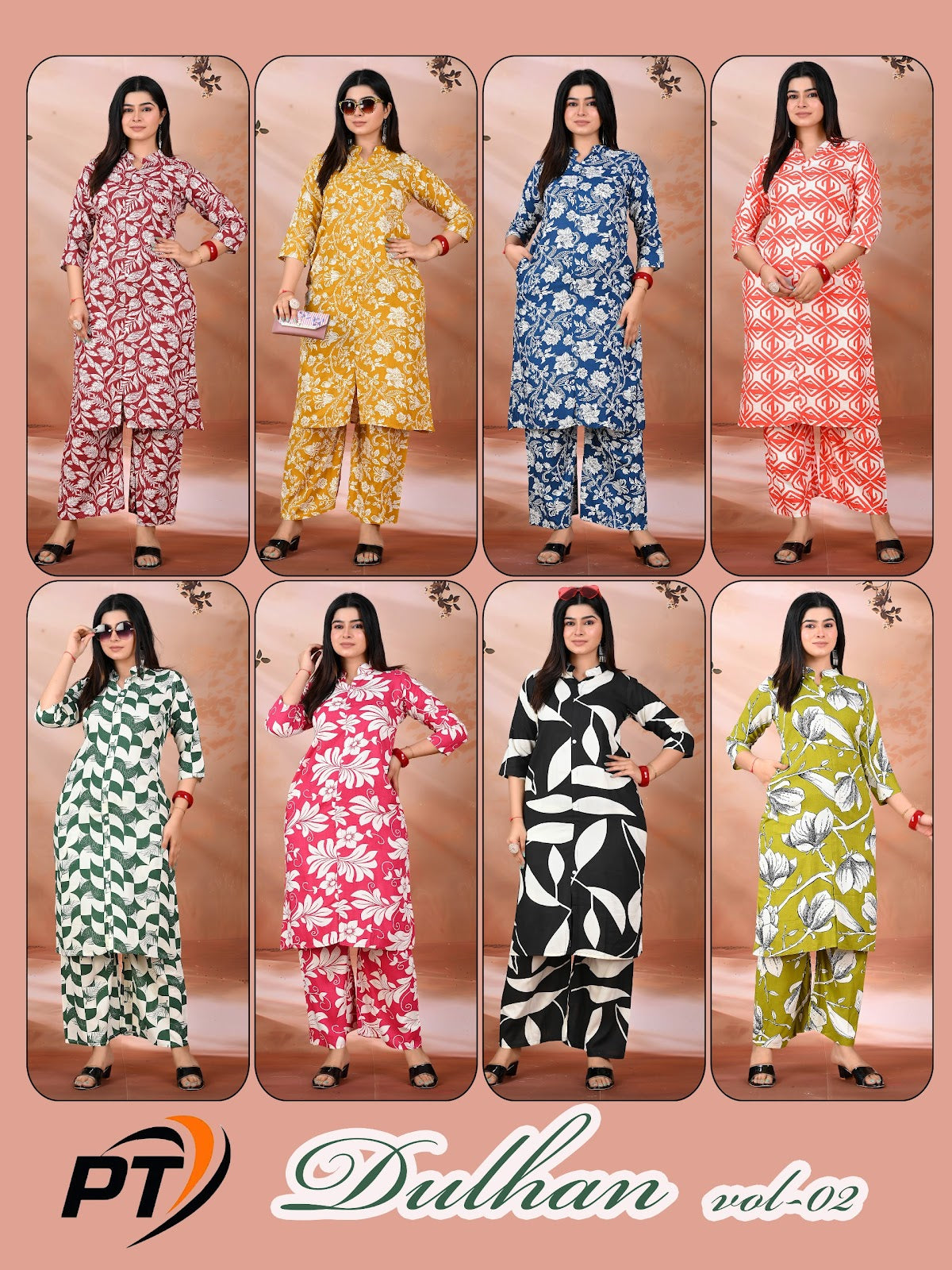 Dulhan Vol 2 Pt Rayon 14Kg Co Ord Set Wholesaler India