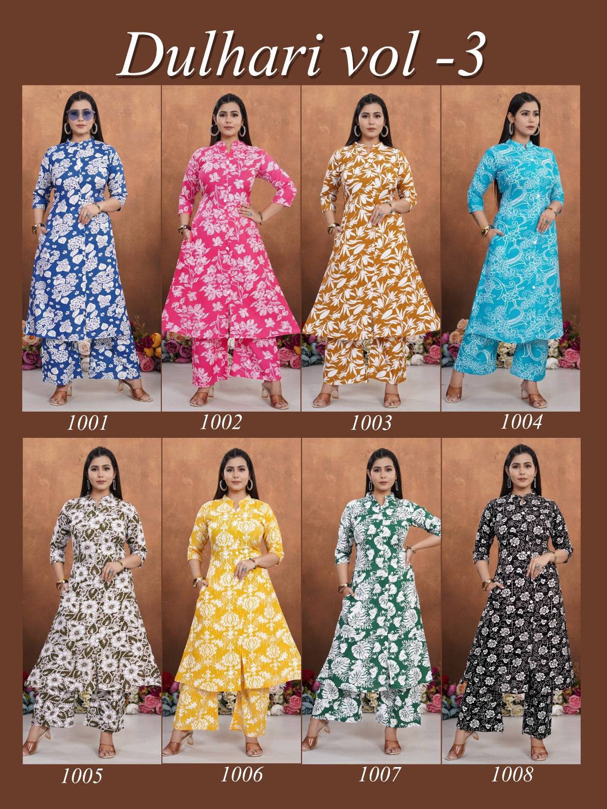 Dulhari Vol 3 Kt Rayon 14Kg Co Ord Set Exporter Ahmedabad