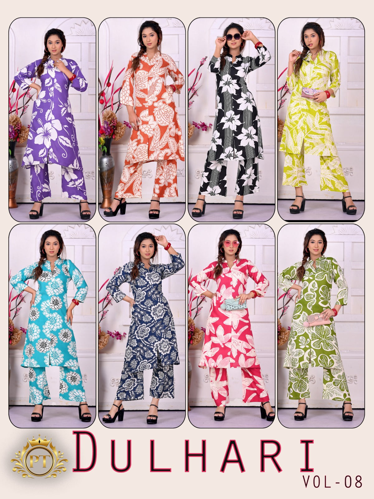 Dulhari Vol 8 Pt Rayon 14Kg Co Ord Set Manufacturer