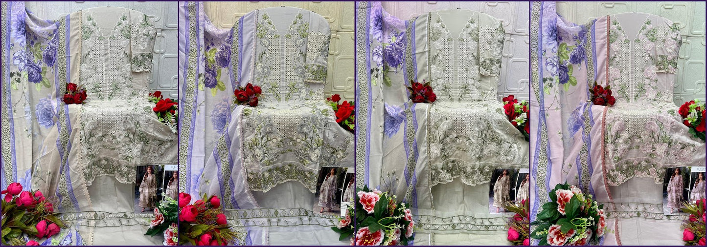 E 37 Elan Studio Lawn Cotton Pakistani Salwar Suits Wholesale Price