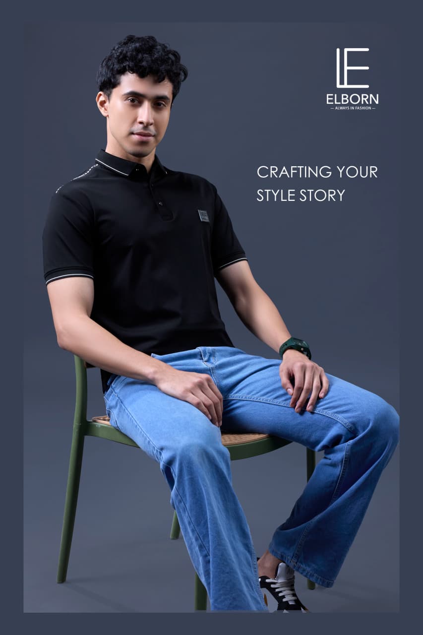 Eb-Xv-3045 Collar Style Elborn Imported Mens Tshirts Exporter