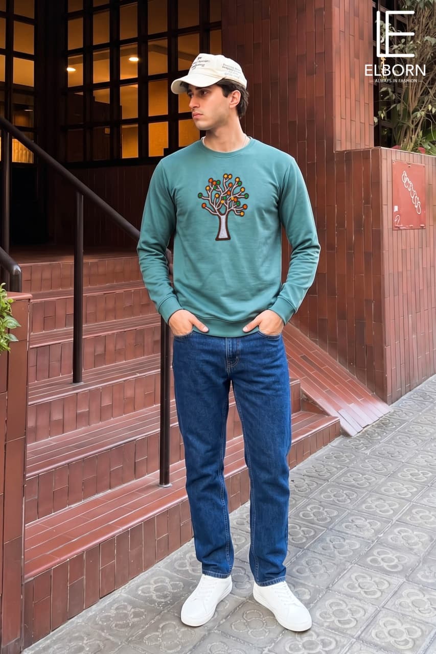 Eb Vp 2765 Elborn Cotton Looper Mens Tshirts Wholesaler Gujarat