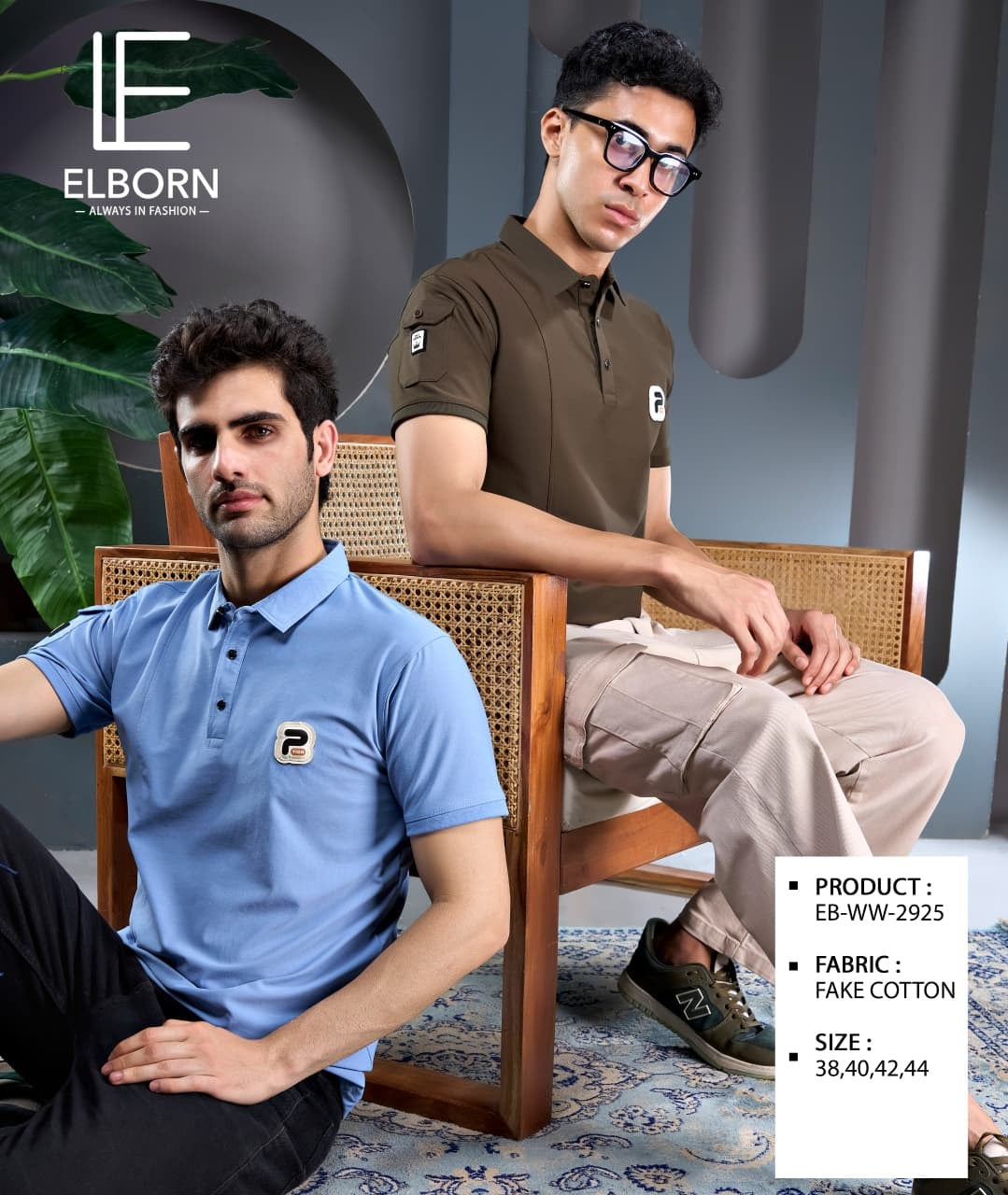 Eb Ww 2925 Elborn Imported Mens Tshirts Manufacturer Ahmedabad