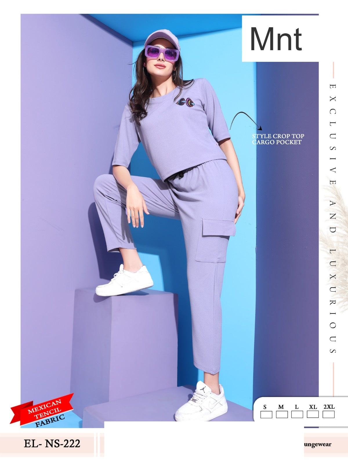 El Ns 222 Mnt Tencil Co Ord Set Wholesale Price