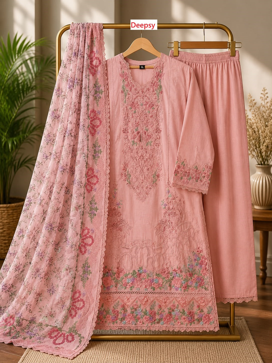 Elaf 8 Deepsy Cotton Pakistani Readymade Suits Wholesale Price