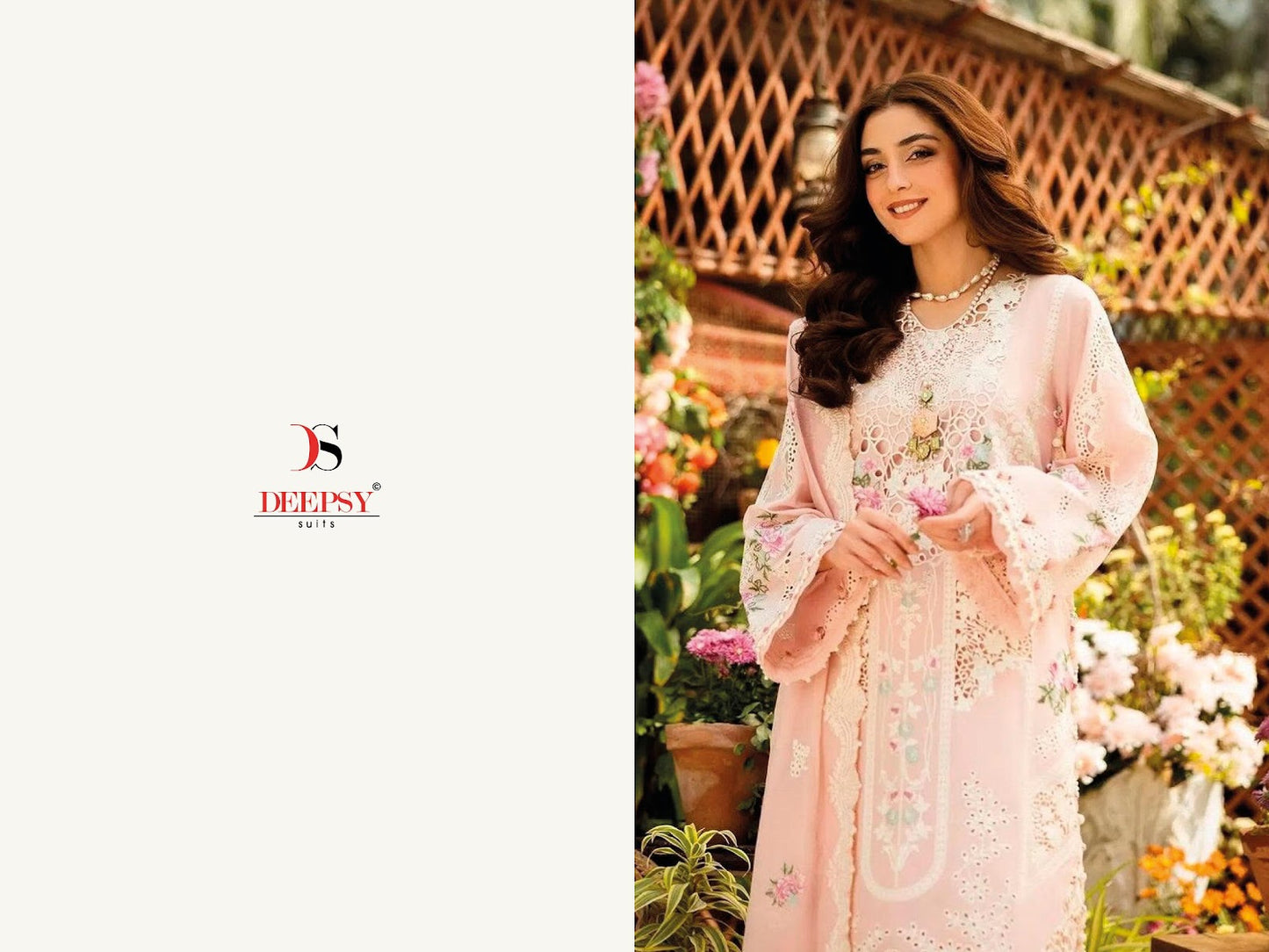 Elaf Luxury Lawn 25-3 Deepsy Cotton Pakistani Salwar Suits Wholesale