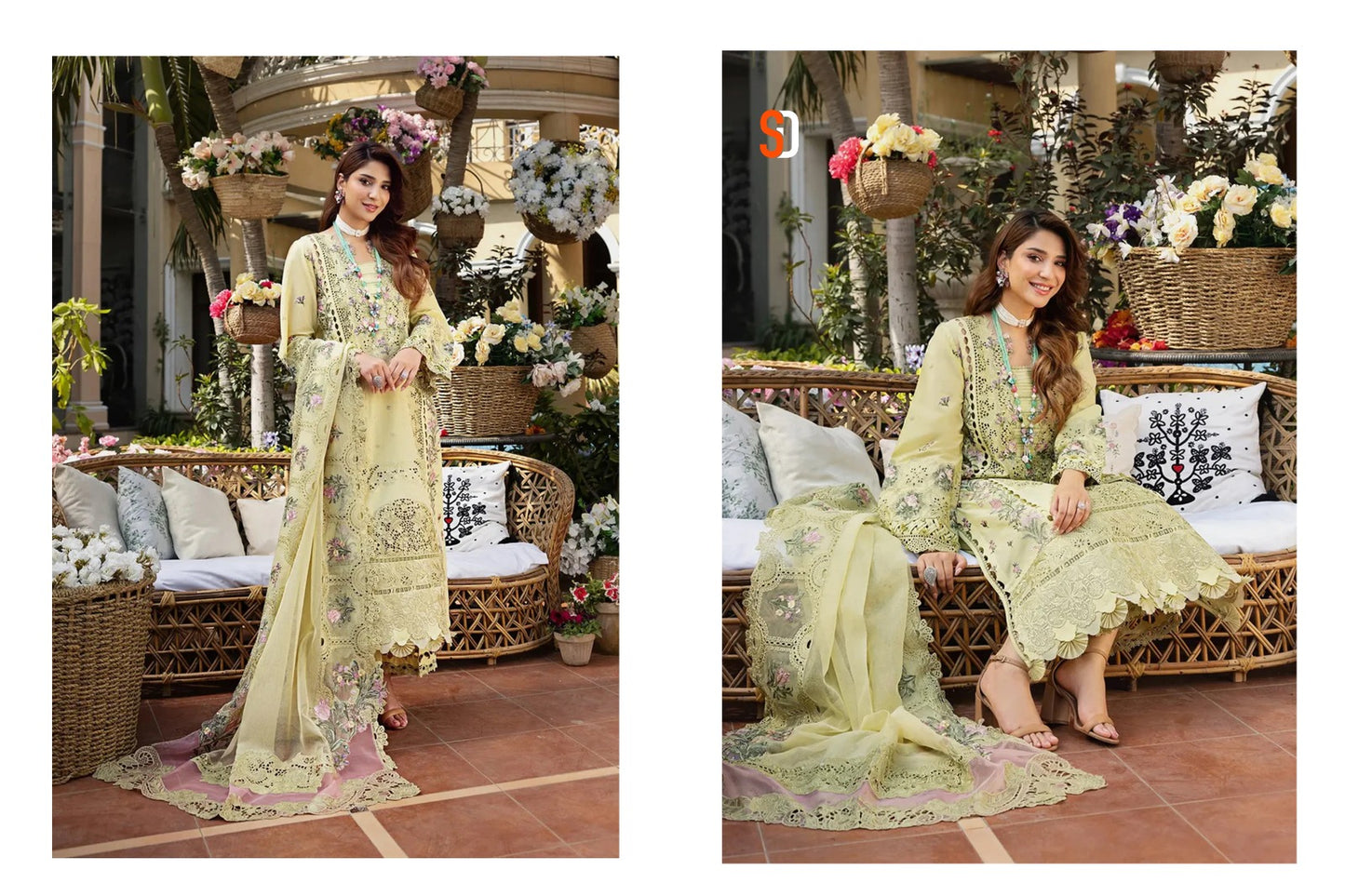 Elaf Vol 2 Shraddha Designer Cotton Pakistani Salwar Suits Manufacturer India