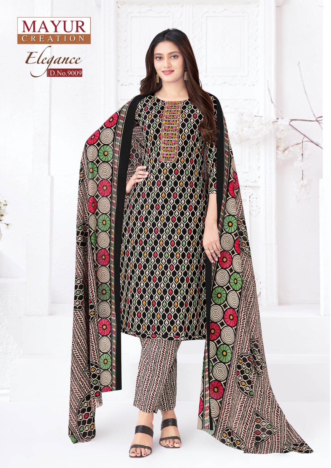 Elegance Vol 9 Mayur Creation Readymade Cotton Pant Suits Manufacturer Ahmedabad