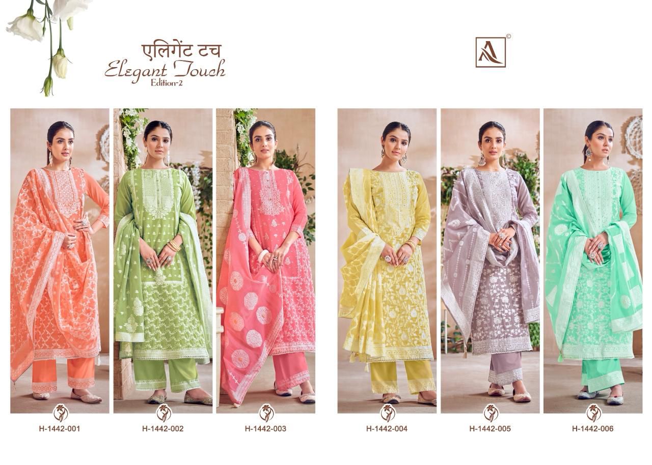 Elegant Touch Vol 2 Alok Weaving Pant Style Suits