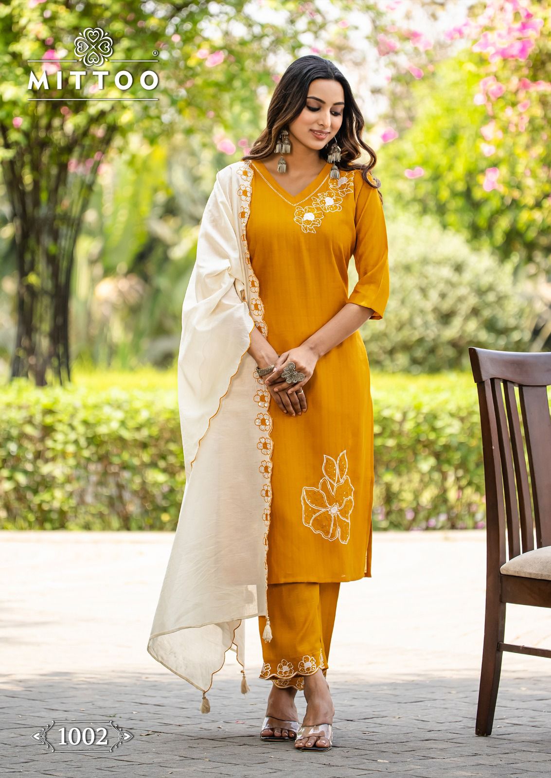 Elite Mittoo Viscose Readymade Pant Style Suits Wholesaler Gujarat