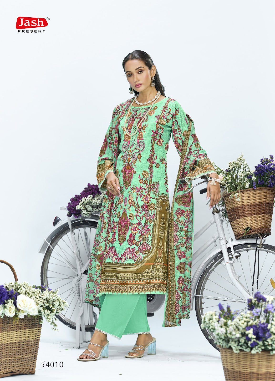 Elliza Vol 54 Jash Lawn Cotton Karachi Salwar Suits Exporter