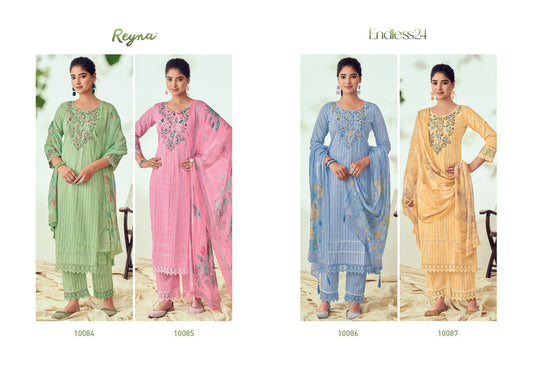 Endless24 Reyna Cotton Pant Style Suits Wholesaler India