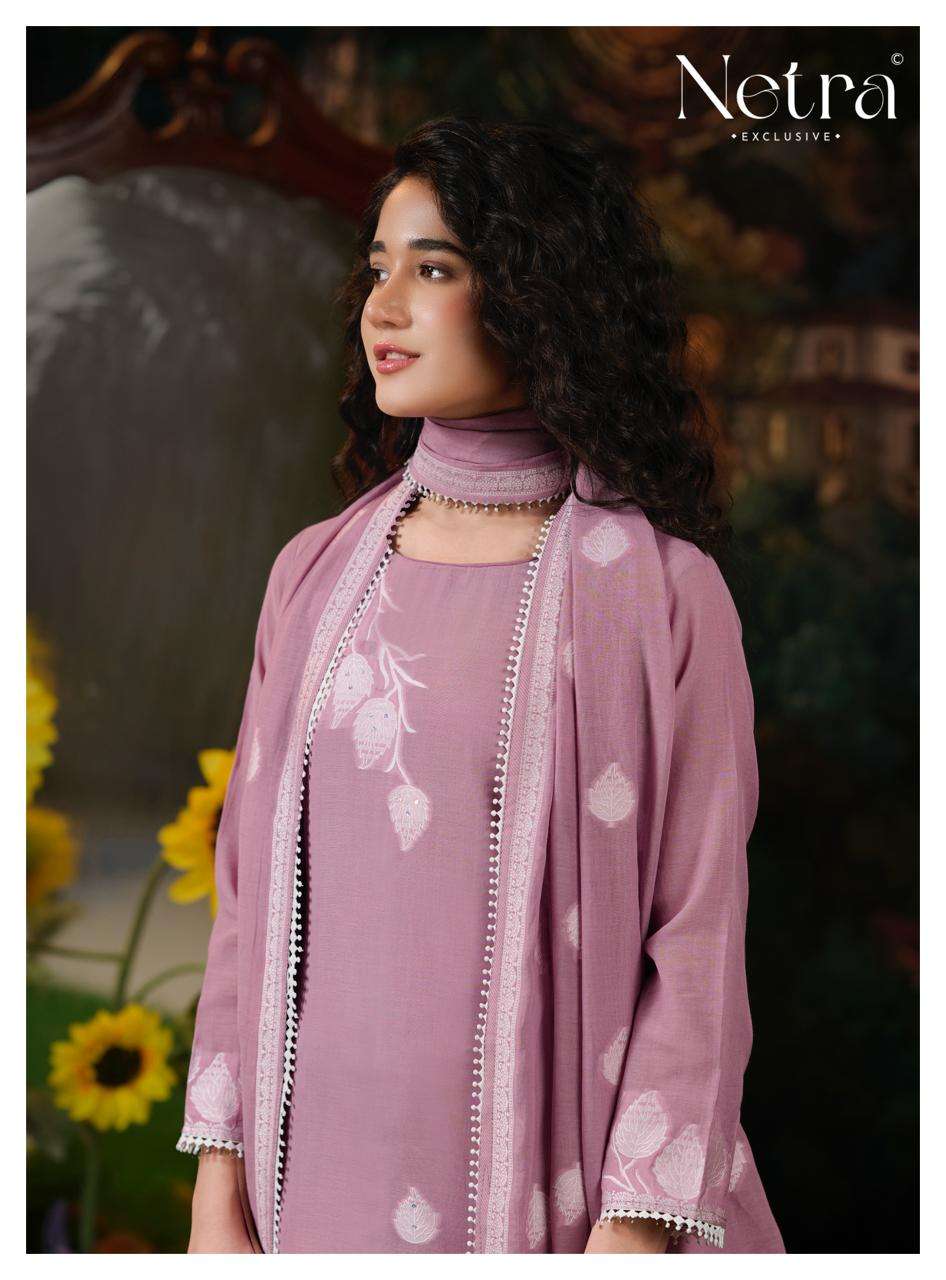 Eva Netra Banarasi Pant Style Suits Supplier India