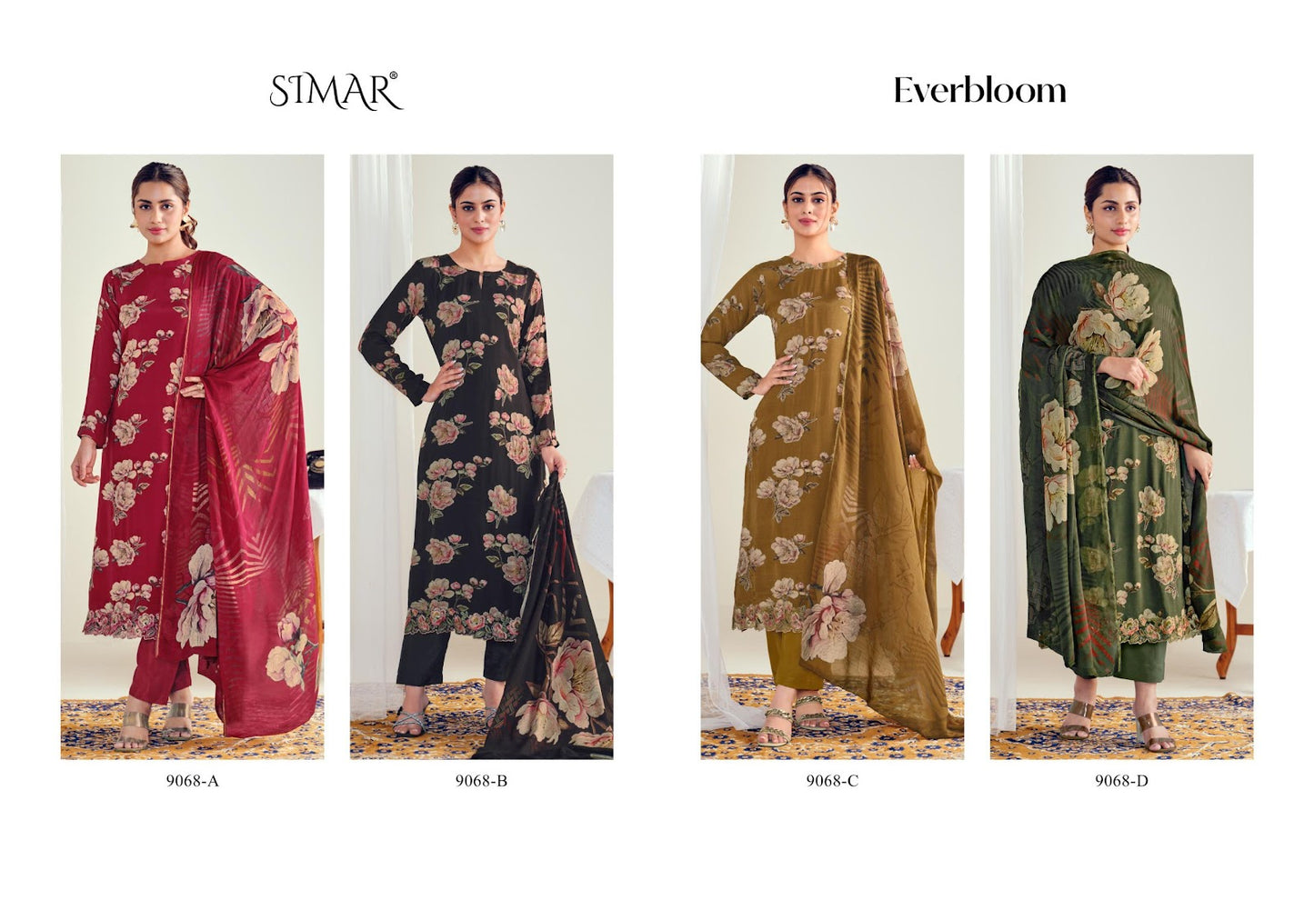 Everbloom Simar Pure Viscose Pant Style Suits Supplier