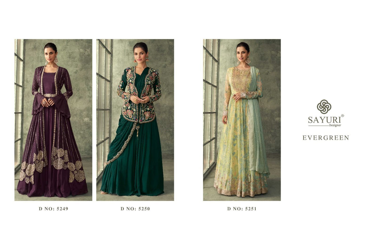 Evergreen Sayuri Georgette Indo Western Pair Supplier Gujarat