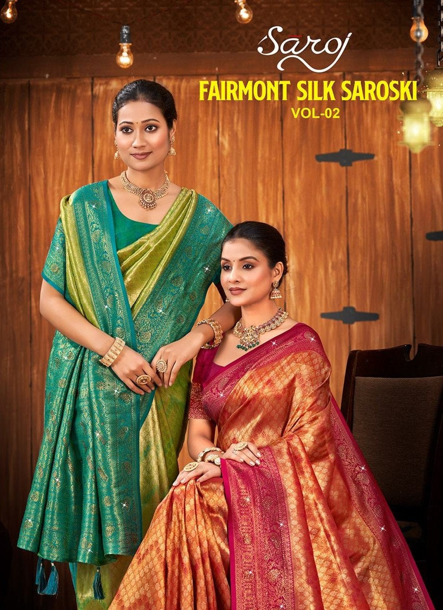 Fairmont Silk Saroski Vol 2 Saroj Kanjivaram Silk Sarees Exporter India