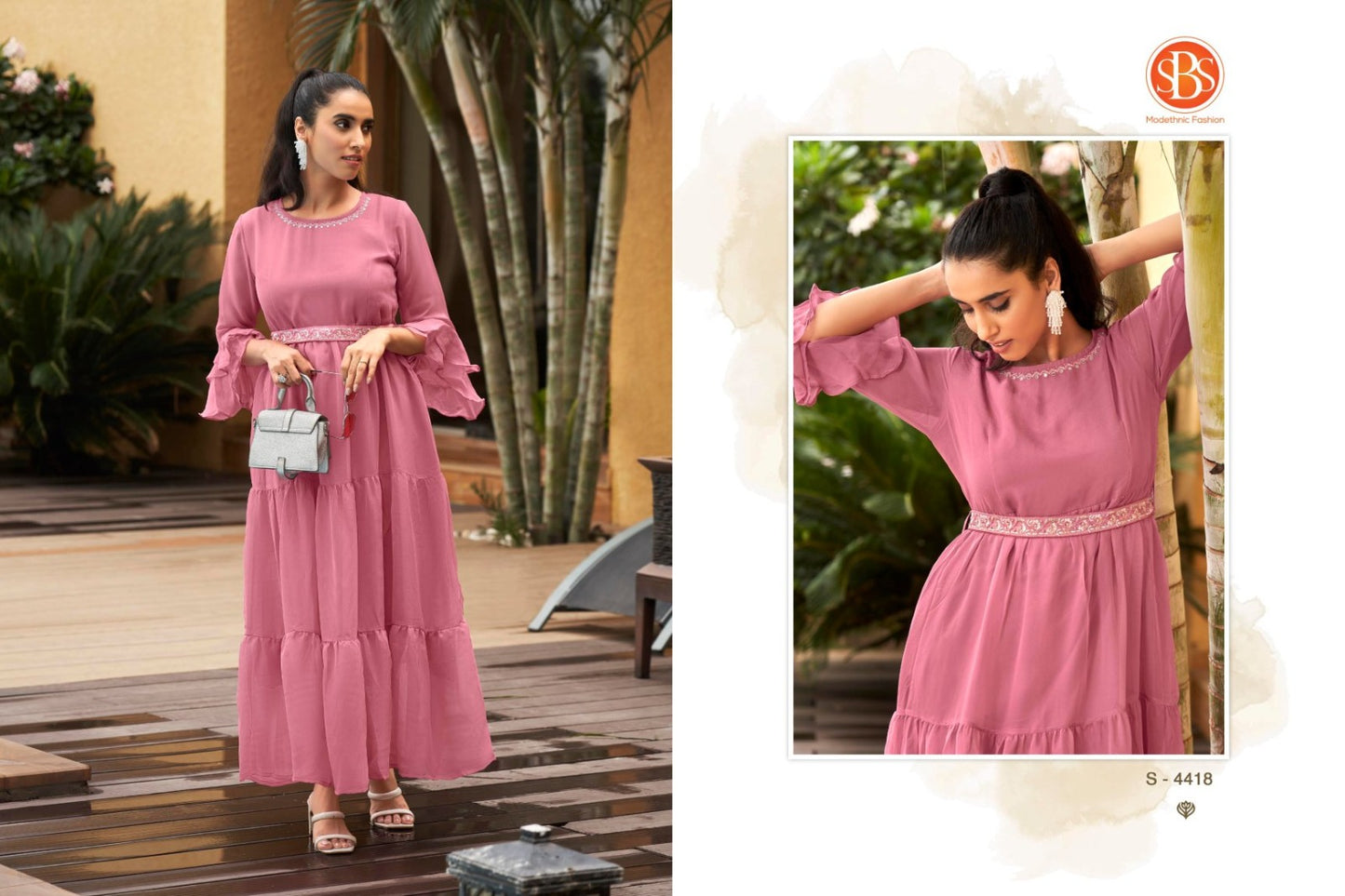 Falak Sbs Georgette One Piece Supplier Gujarat