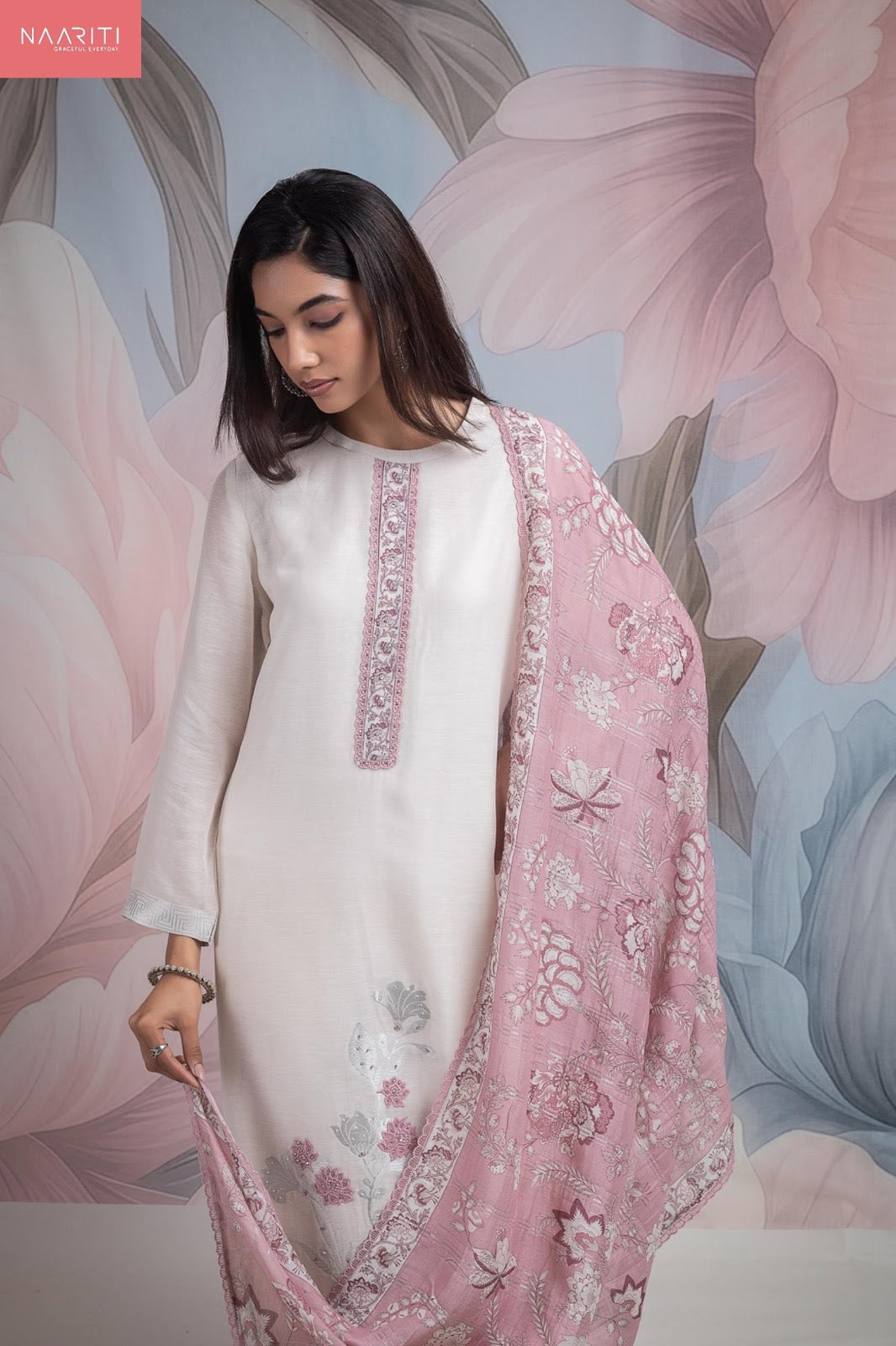 Falqi Naariti Linen Pant Style Suits Wholesaler