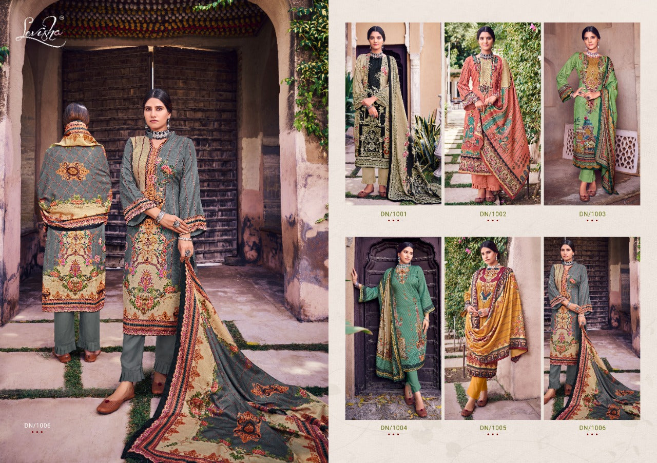 Farhana Levisha Pashmina Suits Wholesaler Ahmedabad
