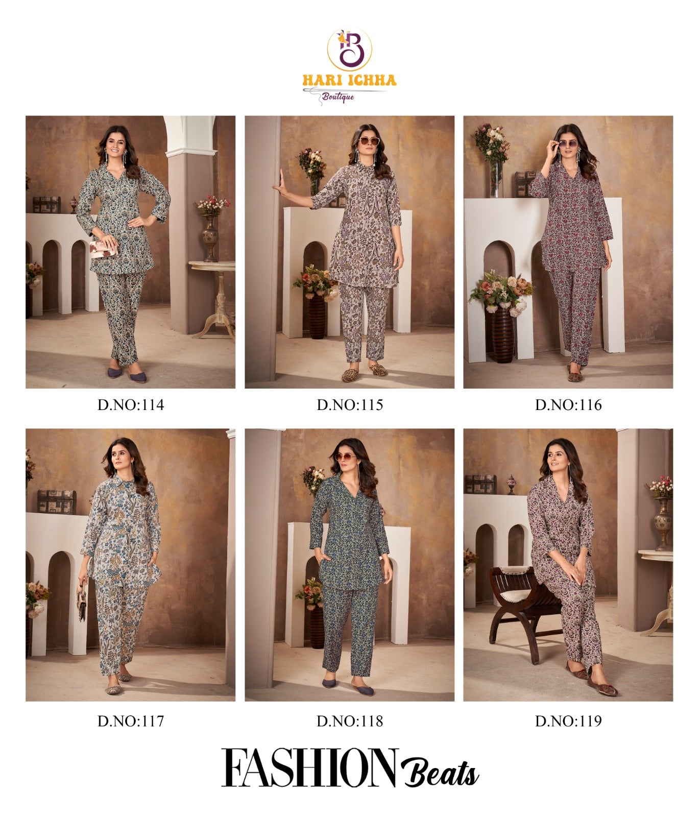 Fashion Beats Hari Ichha Heavy Reyon Co Ord Set Wholesaler India