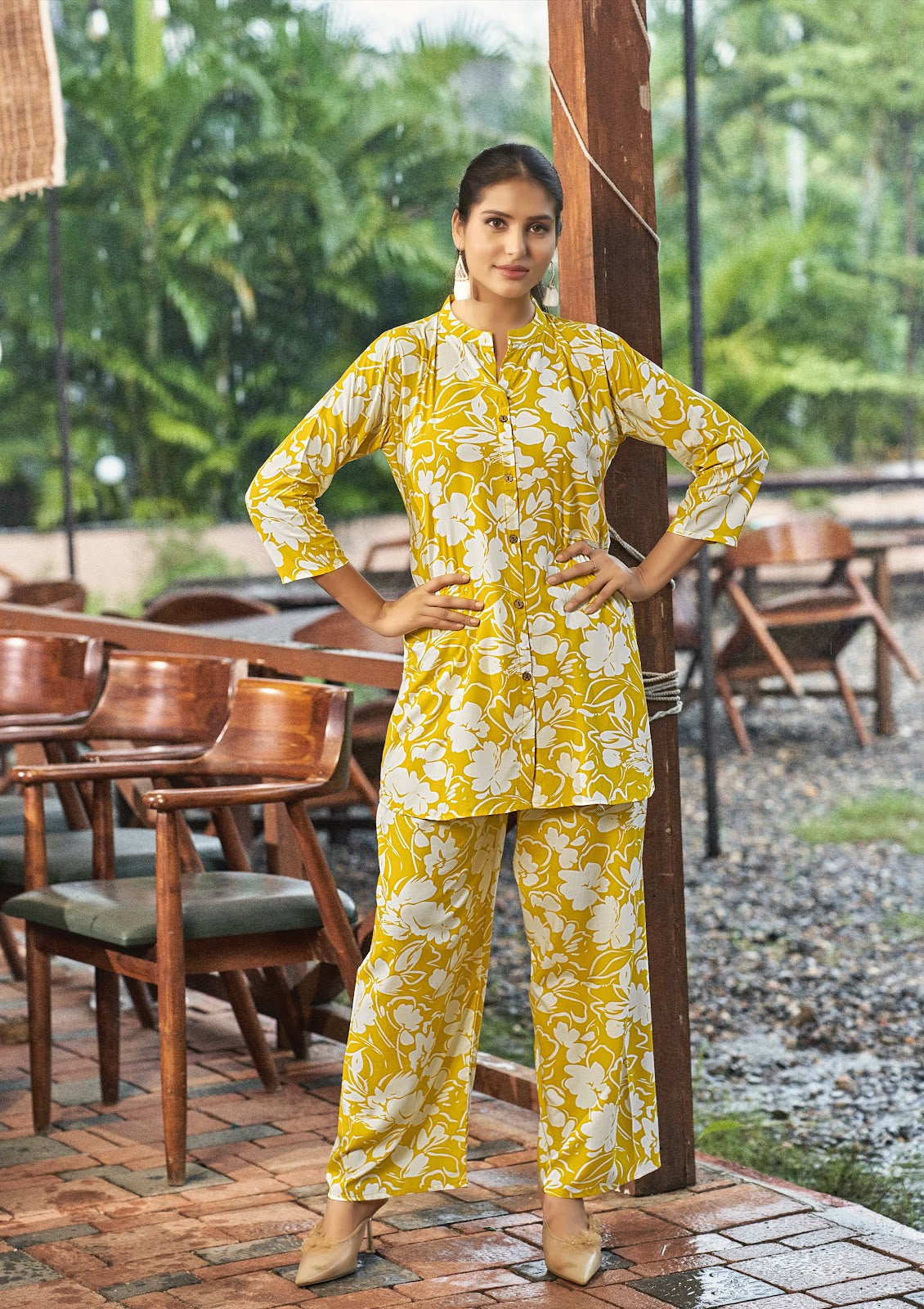 Fashion Beats Vol 7 Tips Tops Heavy Reyon Co Ord Set Exporter Gujarat