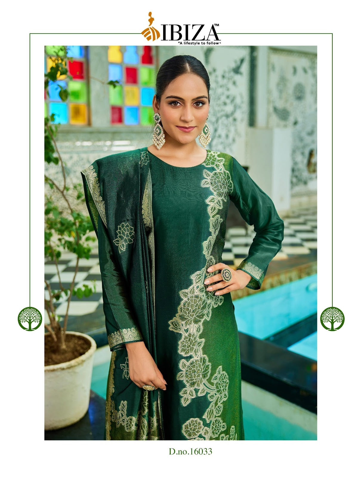 Fashion Nista Ibiza Banglori Silk Pant Style Suits Exporter Ahmedabad