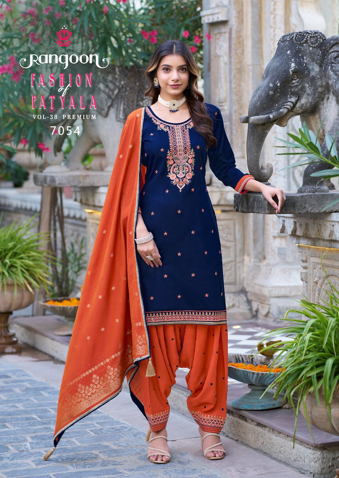 Fashion Of Patiala Vol 38 Premium Rangoon Jam Silk Readymade Patiyala Suits Exporter India