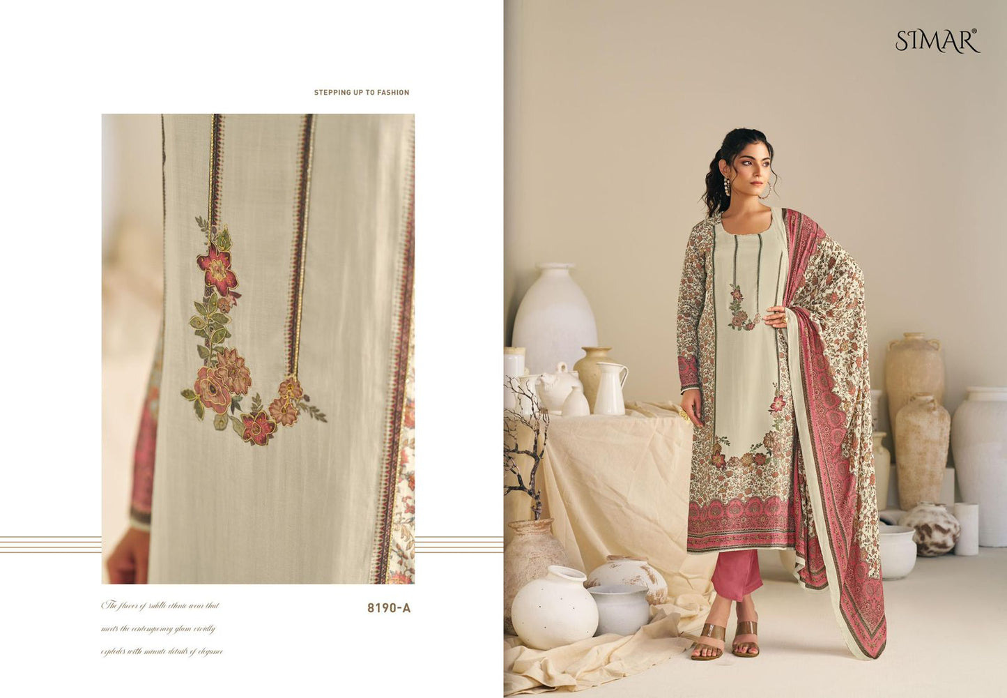 Fenna Simar Pashmina Suits Wholesale Price