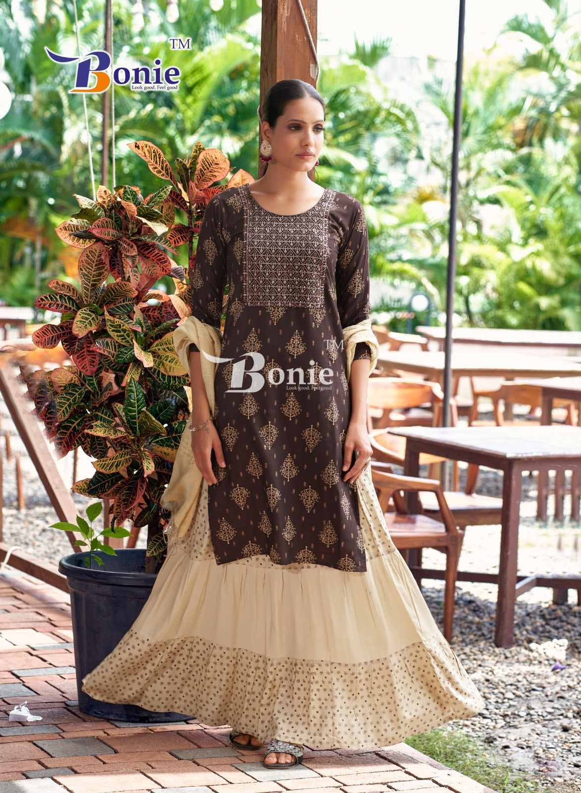 Fiana 13 Bonie Rayon 14Kg Readymade Skirt Style Suits Wholesale Price