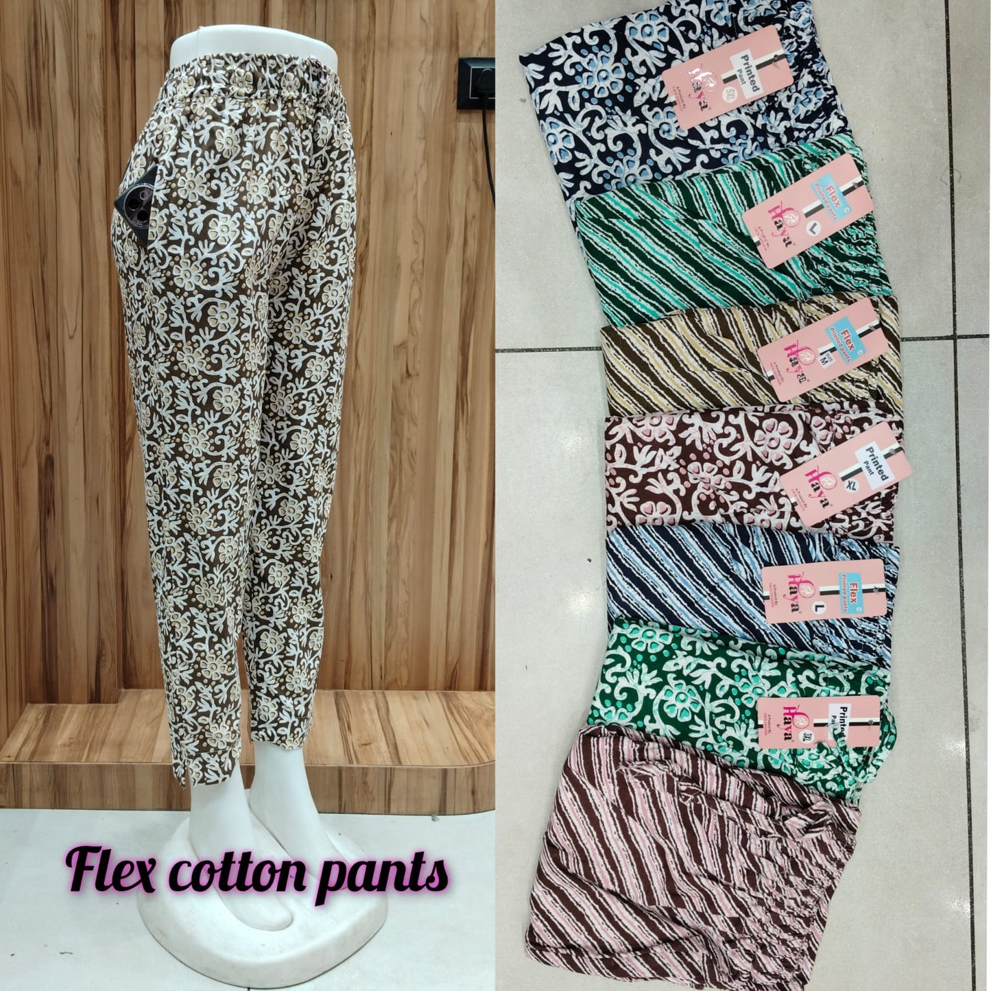 Flex Cotton Hanso Women Pants Exporter