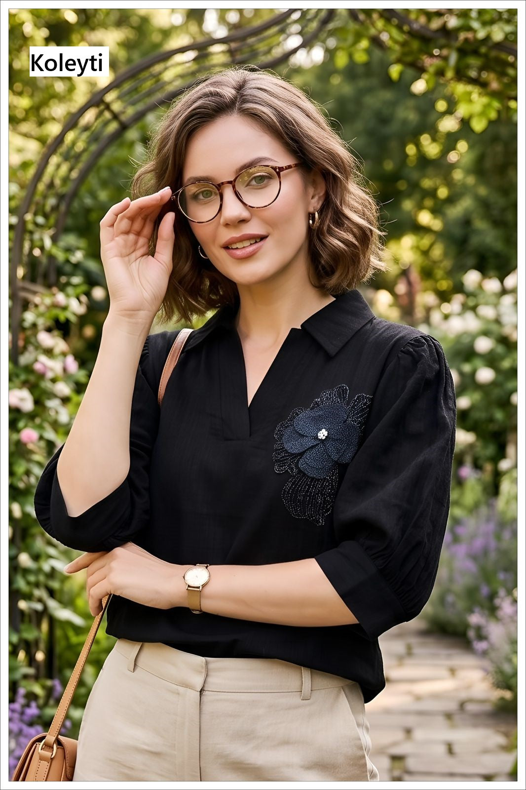 Flower 010626 Koleyti Stylish Tops Supplier Ahmedabad
