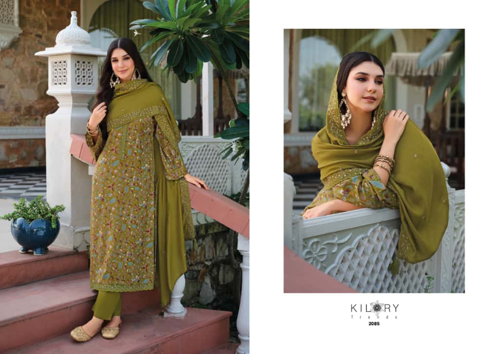 Freya Kilory Pashmina Suits Wholesaler Gujarat
