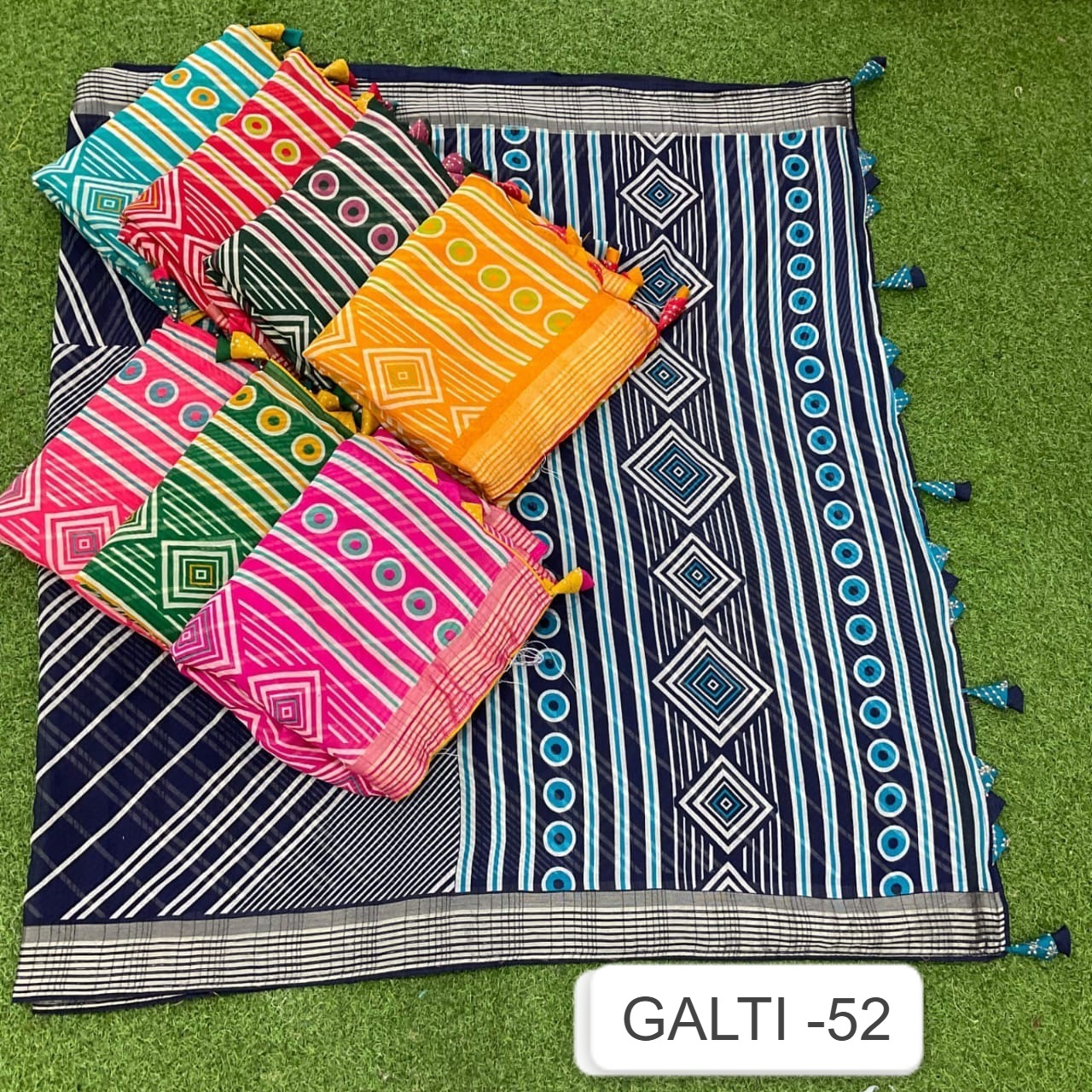 Galti 52 Kalpveli Nilgiri Chiffon Sarees